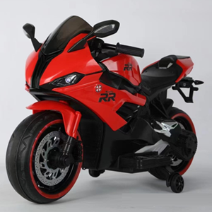 اسباب بازی موتور شارژی دو چرخ بی ام و RR دو موتور قرمز AX3061_اسباب بازیموتورشارژی